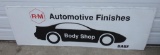 RM Automotive Finish Body Shop Sign