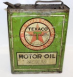 Texaco Port Arthur 1 Gallon Motor Oil Can Medium