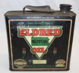 Eldred 1 Gallon Motor Oil Can