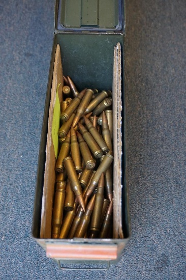 (NEW/USED) MISC. AMMO IN METAL CANS