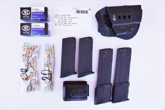 5.7X28 ACCESSORIES/AMMUNITION (FACTORY AMMO, USED ACC.)