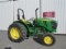 JD 5065E, 2WD w/ROPS, 786 Hrs