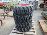 (New)10-16.5 Loadmaxx Tires on Bobcat Wheels (set)