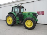 JD 6155M 4x4  Cab Tractor w/new tires