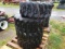 (New) 12-16.5 Skid Steer Tires (set)