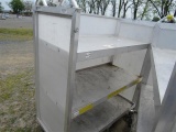 Aluminum Cart w/Shelves