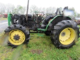 JD 5210 4x4, ROPS (fire damage)