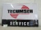 Tecumseh Service Metal Sign