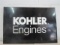 Original Embossed Kohler Engines Sign