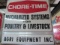 Original 1980's Chore Time Lighted Sign