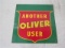 Original 1952 Oliver Square Metal Sign