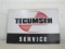 Tecumseh Service Embossed Metal Sign 36