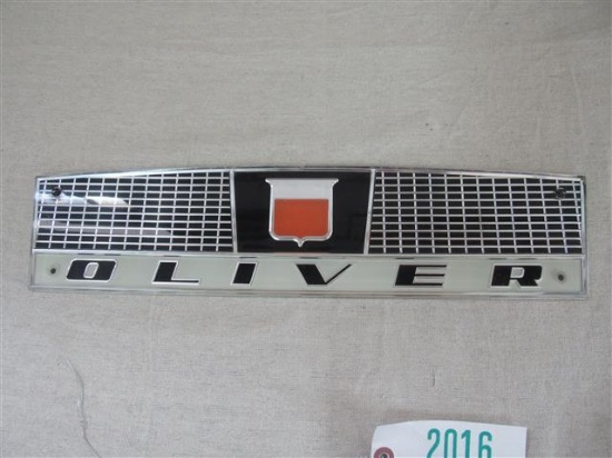 Oliver 1800A & 1900A Checkerboard Front Emblem