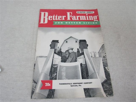 Oliver Better Farming Winter - 1952, Farmersville