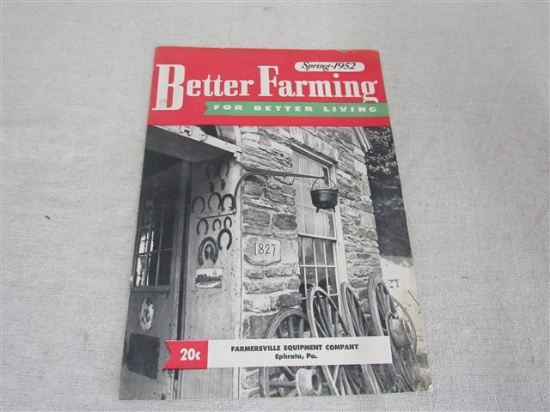 Oliver Better Farming Spring - 1952, Farmersville