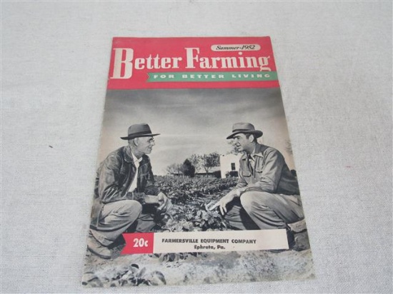 Oliver Better Farming Summer - 1952, Farmersville