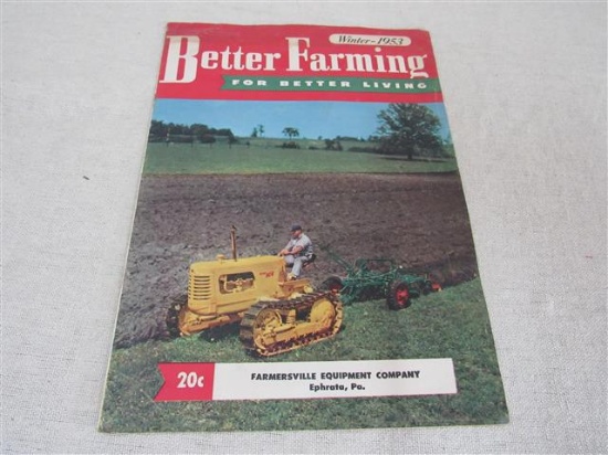 Oliver Better Farming Winter - 1953, Farmersville