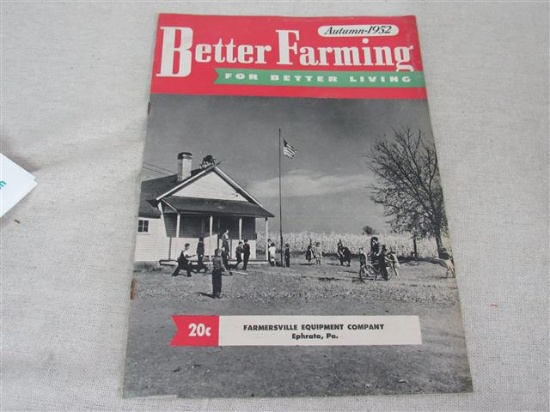 Oliver Better Farming Autumn - 1952, Farmersville