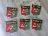 1940 Oliver Christmas Ornament lot of 6