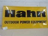 Hahn Outdoor Power Equipment Sign