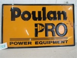 Original Metal Embossed Poulan Pro