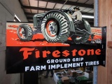 Firestone Post Mount Sign