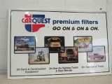 Car Quest Premium Filter Metal Sign