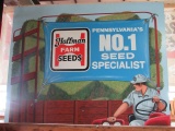 Hoffman Farm Seed Wood Sign