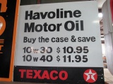 Havoline Motor Oil  Texaco Metal