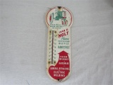 Ivan Z Nolt Farmersville 1940's Thermometer