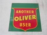 Original 1952 Oliver Square Metal Sign