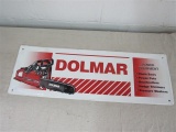 Original Metal Dolmar Power Equipment Sign