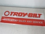 Embossed Troybilt Metal Sign 36