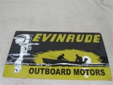 Evinrude Outboard Motor Metal Sign