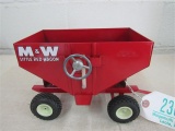 Custom Ertl M&W Little Red Gravity Wagon