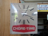 Chore-Time Lighted Clock (works) 16