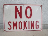 No Smoking Metal Sign 7