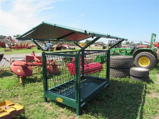 Diller 3 1/2' x 6' Hayrack w/canopy