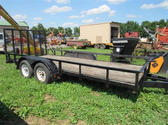 16' Landscape Trailer-7,000 GVW (Title in Office)