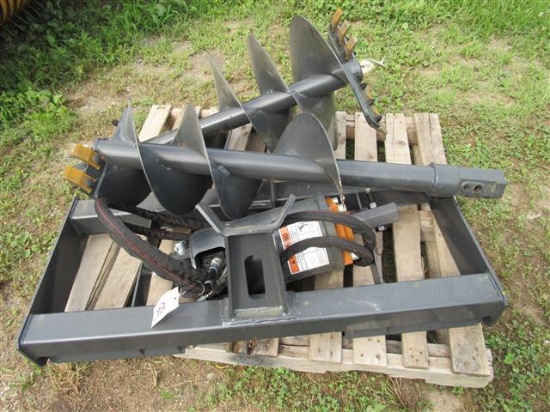 (New) Wolverine Hydraulic Post Hole Digger with