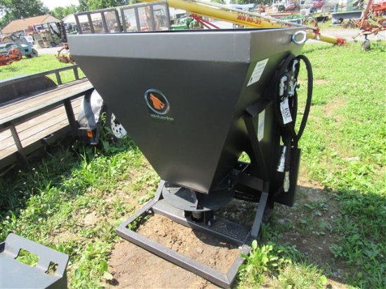 (New) Wolverine Skid Steer Salt & Sand Spreader