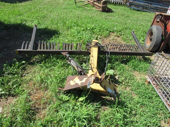 3Pt 8' Bush Hog Hyd Angle Stone Rake MLR96