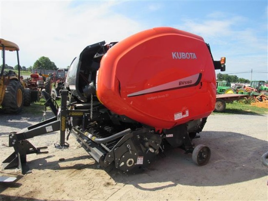 Kubota BV5160 Round Baler - New-Salvage