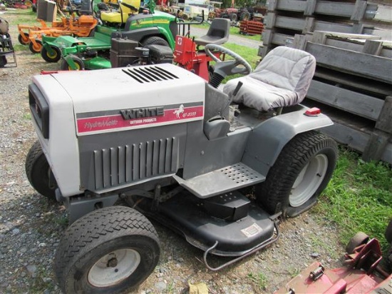 White Outdoorsman Riding Mower (runs)