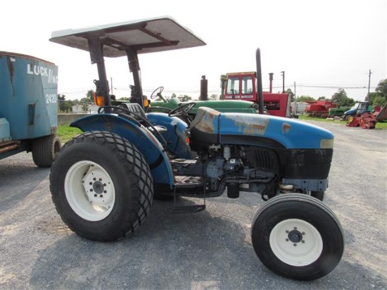 NH TN65 Tractor, ROPS, Canopy, 1050 Hrs