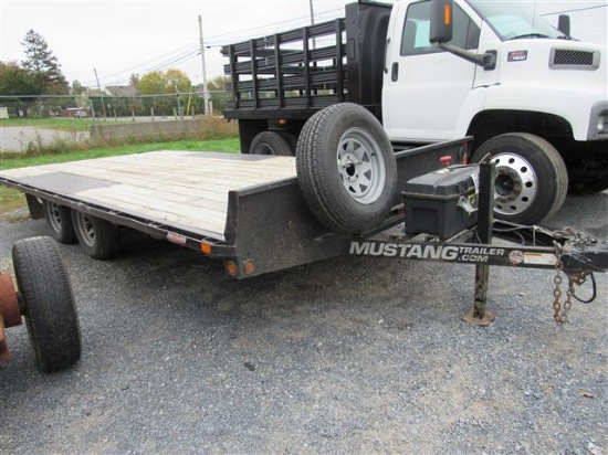 2014 Bumper Pull 8x16 Tandem Axle Trailer-w/ title