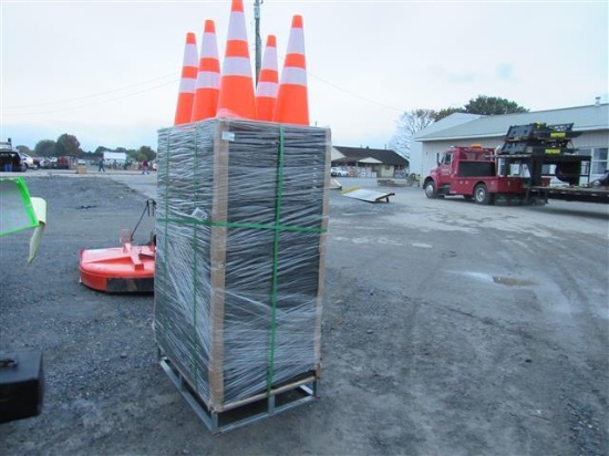 250 New Traffic Safety Cones