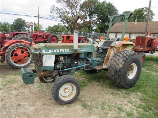 Ford 2110 2WD Tractor,ROPS,Front Wts (not running)