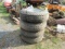 Set of 4 Trailer Tires