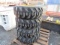 (New) 10-16.5 Tires on NH/JD/CAT Wheels (set)